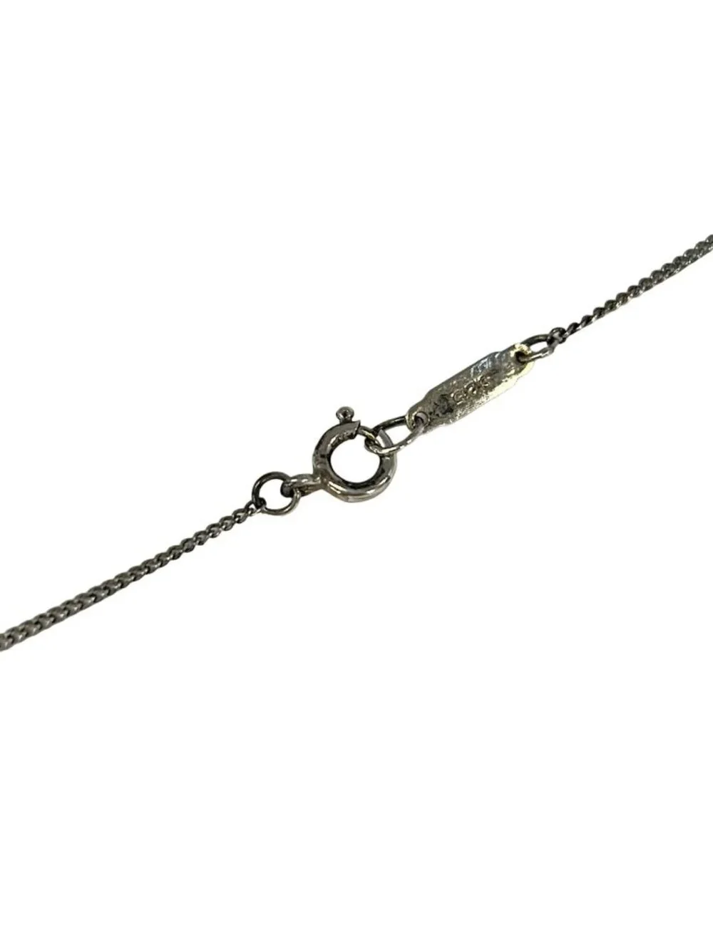 Tiffany & Co Necklace Twist Knot Rope Silver 18k Yellow Gold